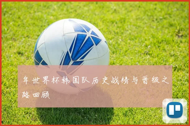 年世界杯韩国队历史战绩与晋级之路回顾